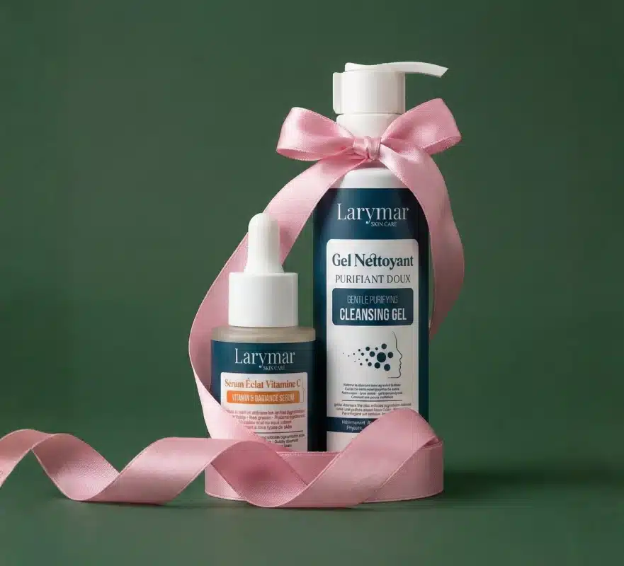 Duo Éclat Pur LARYMAR, routine visage éclat avec gel nettoyant et sérum vitamine C